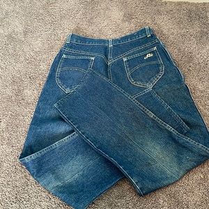 Vintage 90s Denim High Waisted Chic Jeans Made in USA